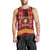 Tonga Beulah College Men Tank Top Ngatu and Polynesian Pattern LT03 - Polynesian Pride