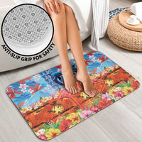 Hawaiian Love-Couple Dolphins and Flamingos Bathroom Set LT03 - Polynesian Pride