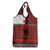 Tonga ANZAC Day Grocery Bag Gallipoli Lest We Forget Ngatu Art Tribal