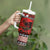 Tonga ANZAC Day Tumbler With Handle Gallipoli Lest We Forget-Ngatu Art Tribal