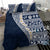 Hawaii Plumeria Tribal Vintage Bedding Set Special Blue