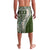 Hawaii Plumeria Tribal Vintage Lavalava Special Green