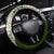 Hawaii Plumeria Tribal Vintage Steering Wheel Cover Special Green