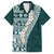 Hawaii Plumeria Tribal Vintage Hawaiian Shirt Special Turquoise