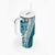 Hawaii Plumeria Tribal Vintage Tumbler With Handle Special Turquoise