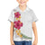 Hawaiian Plumeria and Hibiscus Hawaiian Shirt White Mode