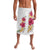 Hawaiian Plumeria and Hibiscus Lavalava White Mode