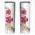 Hawaiian Plumeria and Hibiscus Skinny Tumbler White Mode