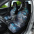 New Zealand Tui Bird Car Seat Cover Matariki Poetry Pattern Galaxy Style