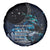 New Zealand Tui Bird Spare Tire Cover Matariki Poetry Pattern Galaxy Style