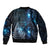 New Zealand Matariki Bomber Jacket The Tribal Maori Face and Silver Fern