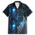 New Zealand Matariki Family Matching Mermaid Dress and Hawaiian Shirt The Tribal Maori Face and Silver Fern