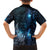 New Zealand Matariki Family Matching Off Shoulder Short Dress and Hawaiian Shirt The Tribal Maori Face and Silver Fern