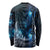 New Zealand Matariki Long Sleeve Shirt The Tribal Maori Face and Silver Fern