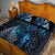 New Zealand Matariki Quilt Bed Set The Tribal Maori Face and Silver Fern