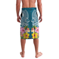 Personalised Tuvalu Independence Day Lavalava Tuvaluan Tribal Flag Style LT03 - Polynesian Pride