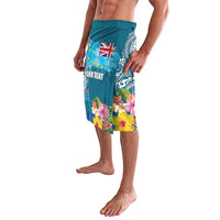 Personalised Tuvalu Independence Day Lavalava Tuvaluan Tribal Flag Style LT03 - Polynesian Pride