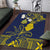 Niue Independence Day Area Rug Hiapo Pattern Fiti Pua and Uga