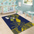 Niue Independence Day Area Rug Hiapo Pattern Fiti Pua and Uga