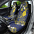 Niue Independence Day Car Seat Cover Hiapo Pattern Fiti Pua and Uga