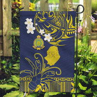 Niue Independence Day Garden Flag Hiapo Pattern Fiti Pua and Uga LT03 Garden Flag Yellow - Polynesian Pride