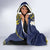 Niue Independence Day Hooded Blanket Hiapo Pattern Fiti Pua and Uga