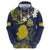 Niue Independence Day Hoodie Hiapo Pattern Fiti Pua and Uga