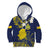 Niue Independence Day Kid Hoodie Hiapo Pattern Fiti Pua and Uga