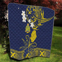 Niue Independence Day Quilt Hiapo Pattern Fiti Pua and Uga LT03 - Polynesian Pride