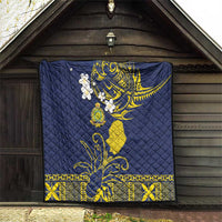 Niue Independence Day Quilt Hiapo Pattern Fiti Pua and Uga LT03 - Polynesian Pride