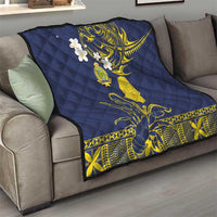 Niue Independence Day Quilt Hiapo Pattern Fiti Pua and Uga LT03 - Polynesian Pride