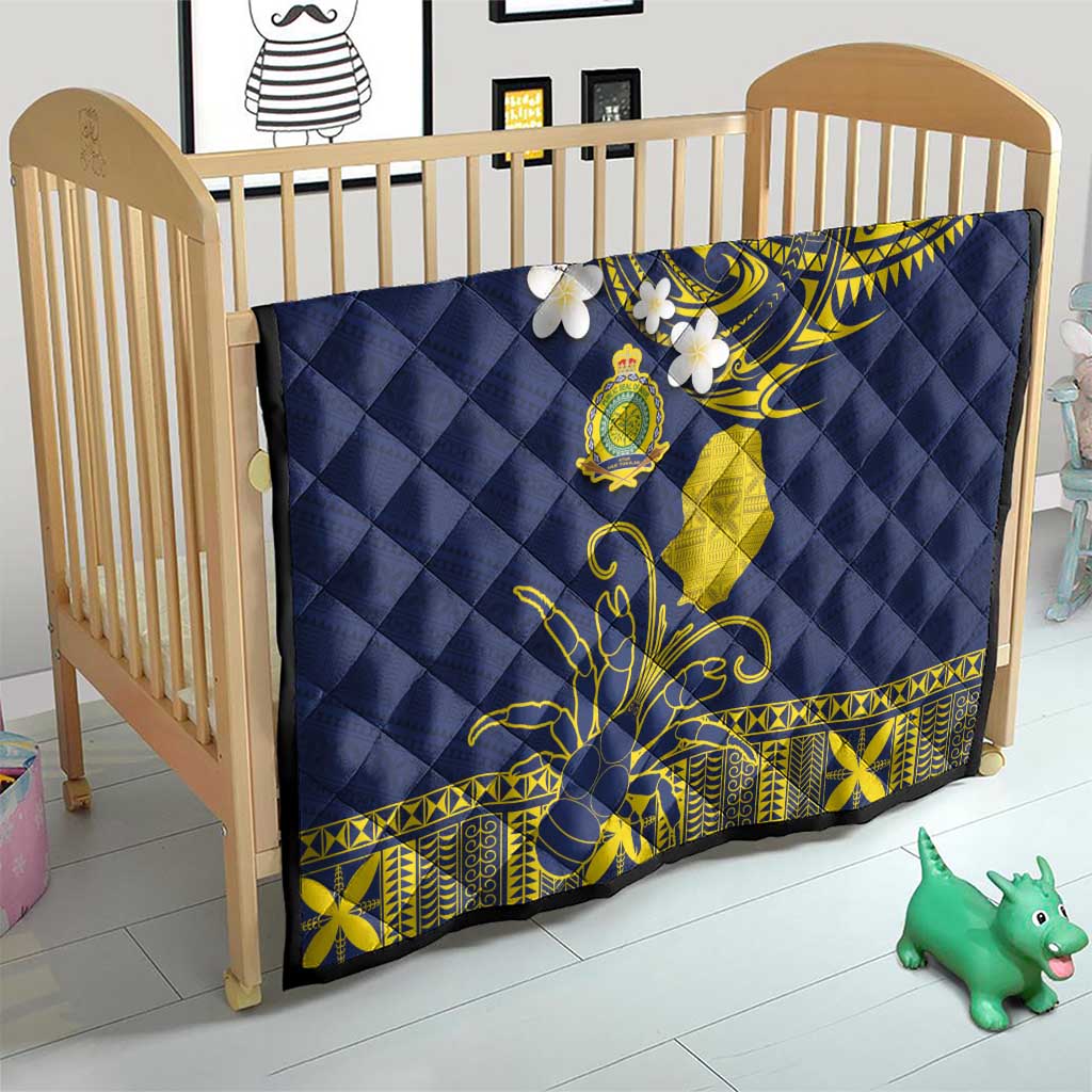 Niue Independence Day Quilt Hiapo Pattern Fiti Pua and Uga LT03 - Polynesian Pride
