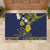 Niue Independence Day Rubber Doormat Hiapo Pattern Fiti Pua and Uga