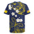 Niue Independence Day Rugby Jersey Hiapo Pattern Fiti Pua and Uga