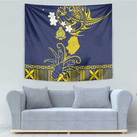 Niue Independence Day Tapestry Hiapo Pattern Fiti Pua and Uga LT03 - Polynesian Pride