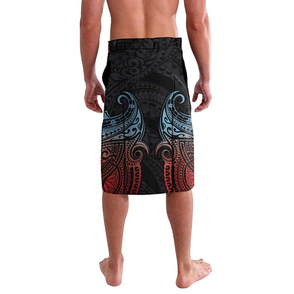 Hawaii and Japanese Together Lavalava Koi Fish and Kakau Pattern LT03 - Polynesian Pride
