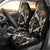 Hawaii and Japanese Together Car Seat Cover Cranes Birds with Kakau Pattern