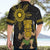 Hawaii and Philippines Together Hawaiian Shirt Warrior Tiki Mask and Filipino Sun Polynesian Style