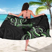 Traditional Art Hawaiian Kakau Tattoos Sarong Green Color LT03 - Polynesian Pride