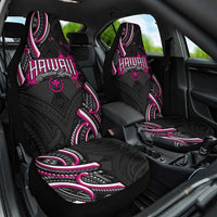 Traditional Art Hawaiian Kakau Tattoos Car Seat Cover Pink Color LT03 One Size Pink - Polynesian Pride