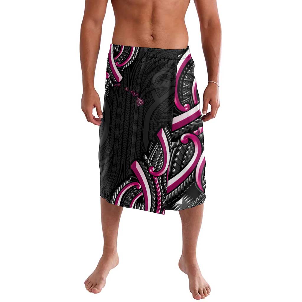 Traditional Art Hawaiian Kakau Tattoos Lavalava Pink Color LT03 Pink - Polynesian Pride