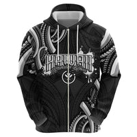 Traditional Art Hawaiian Kakau Tattoos Hoodie White LT03 - Polynesian Pride