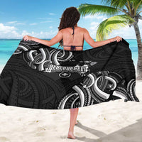 Traditional Art Hawaiian Kakau Tattoos Sarong White LT03 - Polynesian Pride