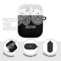 Samoa Traditional Tattoo AirPods Case Tribal Tatau Pattern LT03 - Polynesian Pride