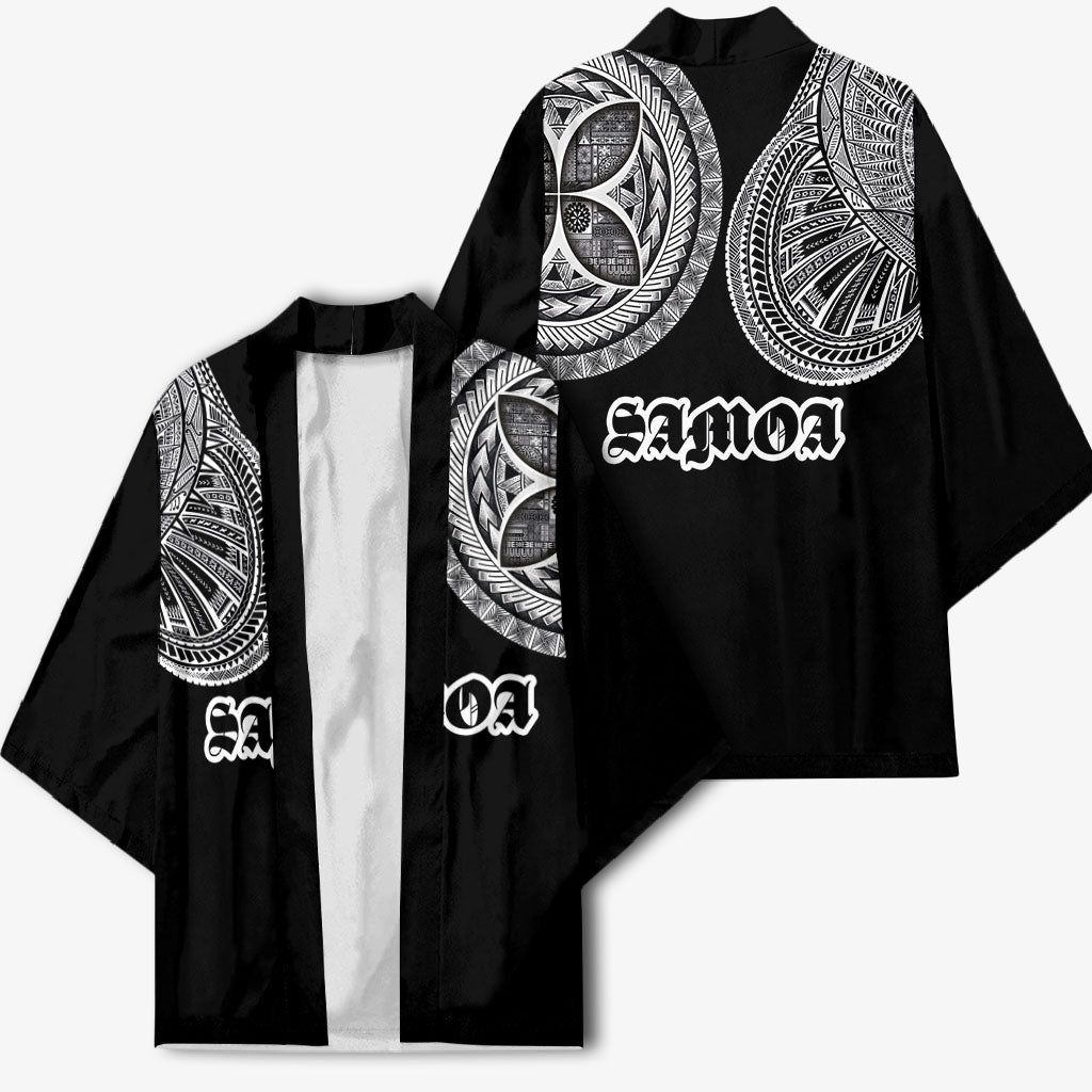 Samoa Traditional Tattoo Kimono Tribal Tatau Pattern LT03 - Polynesian Pride