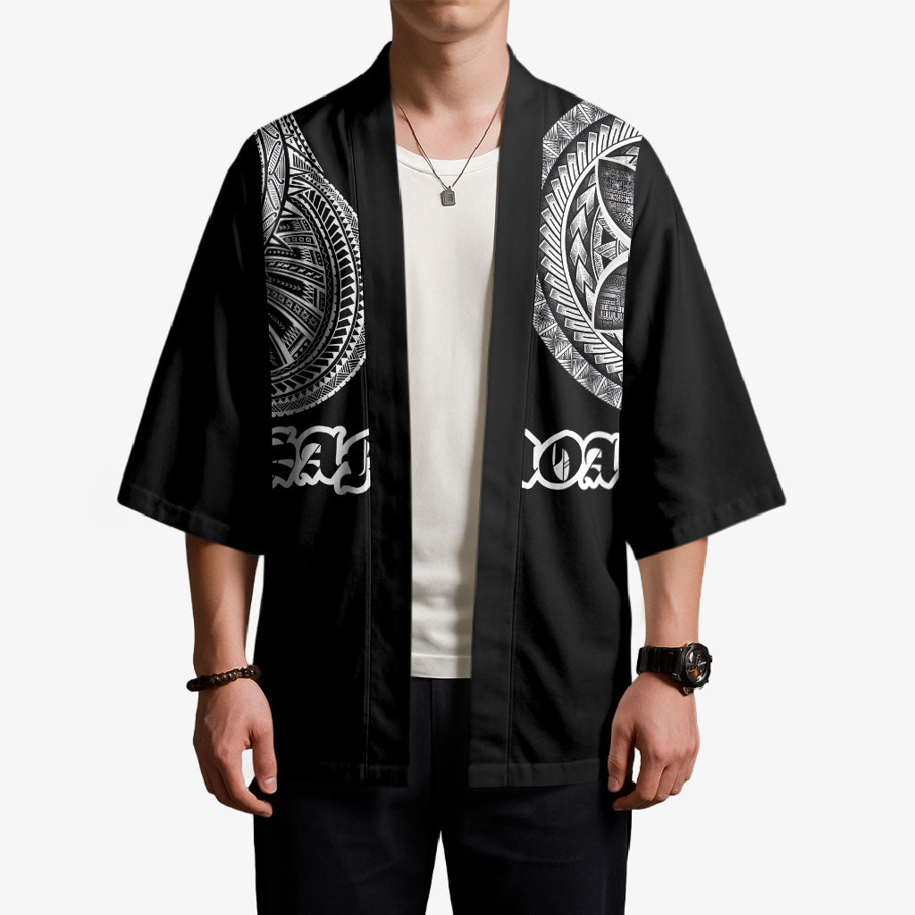 Samoa Traditional Tattoo Kimono Tribal Tatau Pattern LT03 - Polynesian Pride