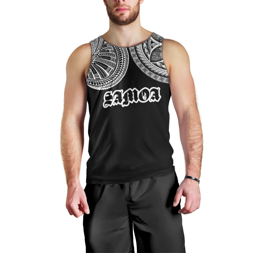 Samoa Traditional Tattoo Men Tank Top Tribal Tatau Pattern LT03 - Polynesian Pride