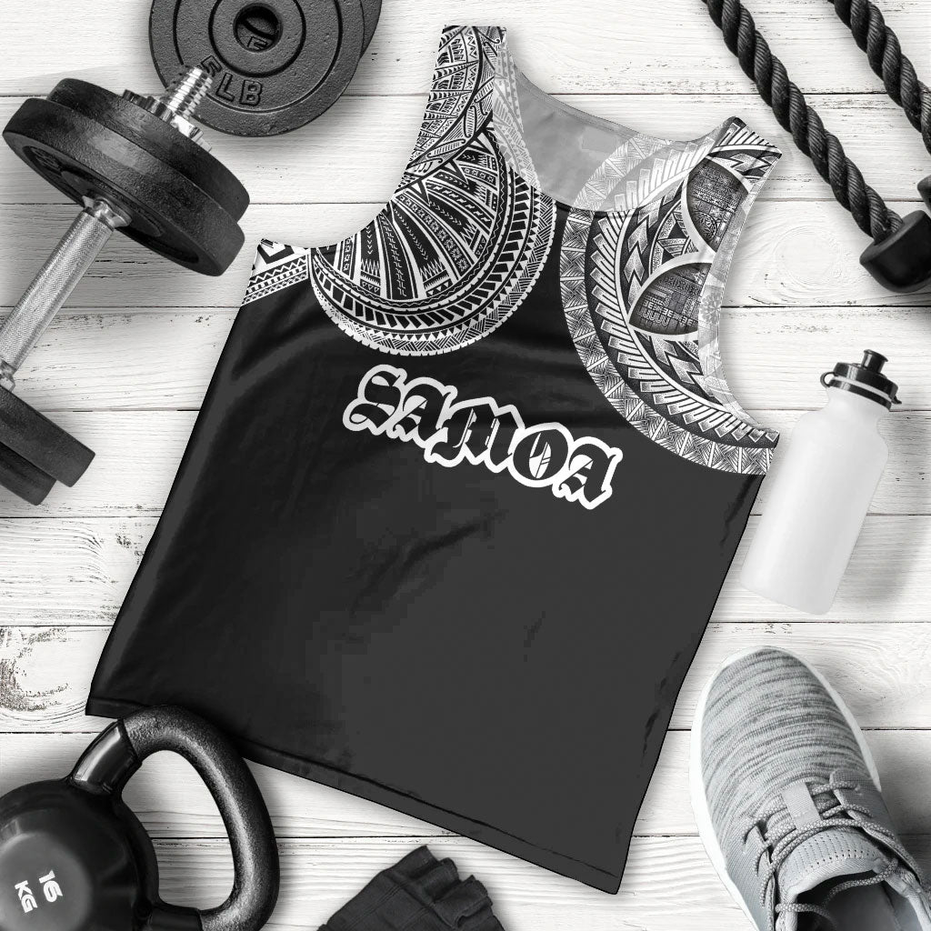 Samoa Traditional Tattoo Men Tank Top Tribal Tatau Pattern LT03 - Polynesian Pride