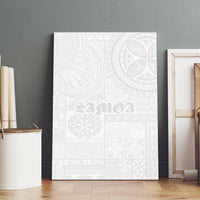 Samoa Lotu Tamaiti Canvas Wall Art Tribal Tatau with Siapo Pattern LT03 - Polynesian Pride