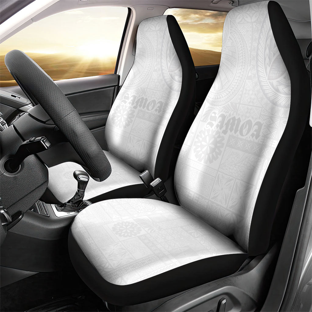 Samoa Lotu Tamaiti Car Seat Cover Tribal Tatau with Siapo Pattern LT03 - Polynesian Pride